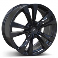 PH Edition II Miles 7"X17-5/108  ET40 Gloss Black (740 Kg)